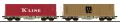 Containertragwagen, H0, Sgmmn